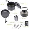 2-3 People Outdoor Camping Teapot, Pot Cookware Set