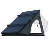 Trustmade Triangle Black Hard Shell Grey Rooftop Tent