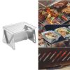 Outdoor Camping Portable Mini BBQ Grill Rack