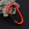 Aluminum D-Ring Locking Carabiner NOT for Climbing