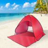 Pop Up Sun Shade Shelter Anti-UV Automatic Waterproof Tent