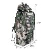 100L Large Waterproof Military Style Camping Backpack