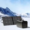 GOFORT Portable Power Station 1100Wh Solar Generator