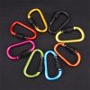 Aluminum D-Ring Locking Carabiner NOT for Climbing