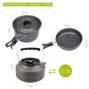 2-3 People Outdoor Camping Teapot, Pot Cookware Set