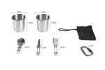 2-3 People Outdoor Camping Teapot, Pot Cookware Set