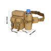 Military Style Waist Bag With Water Bottle Holder